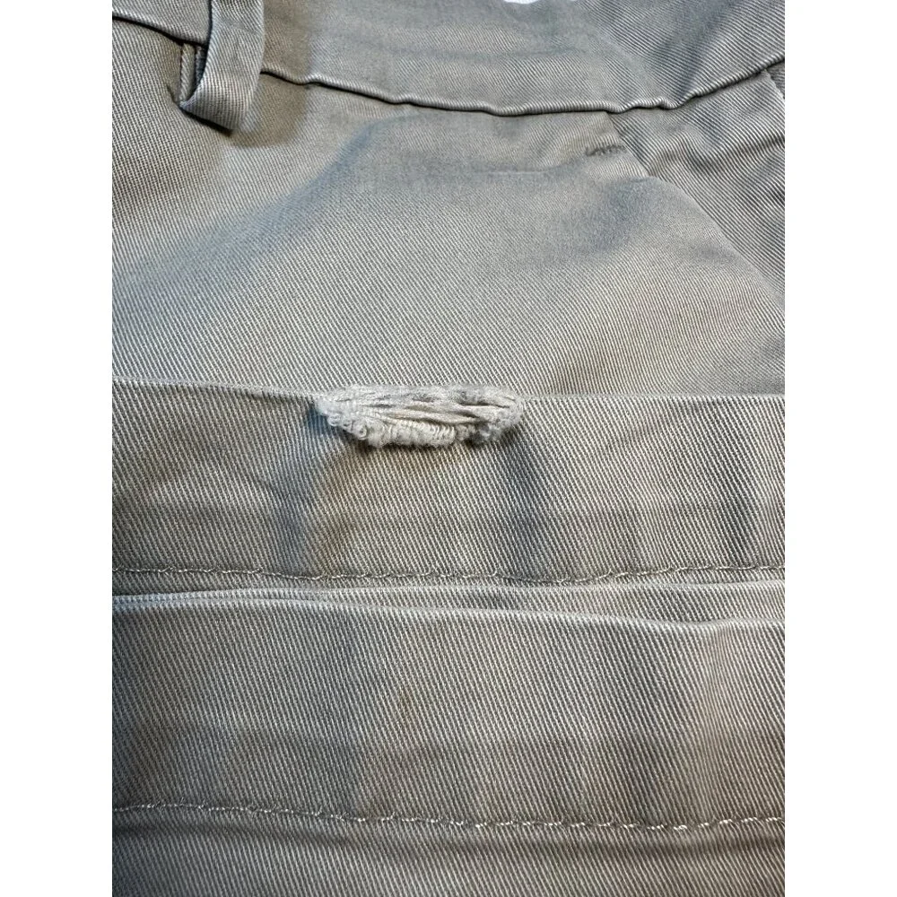 Levi’s Men's Khaki Flat Front Chino Pants 34W 29L PLS READ